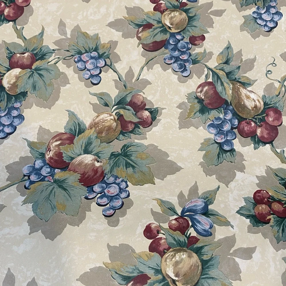 Vintage Fruit Harvest‎ Pattern Wallpaper